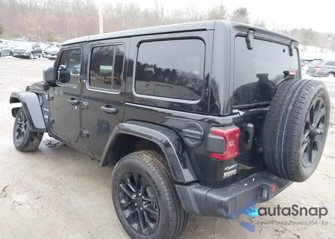 2024 Jeep Wrangler 4Xe Sahara 4Xe from USA, damaged, VIN 1C4RJXP6XRW172683